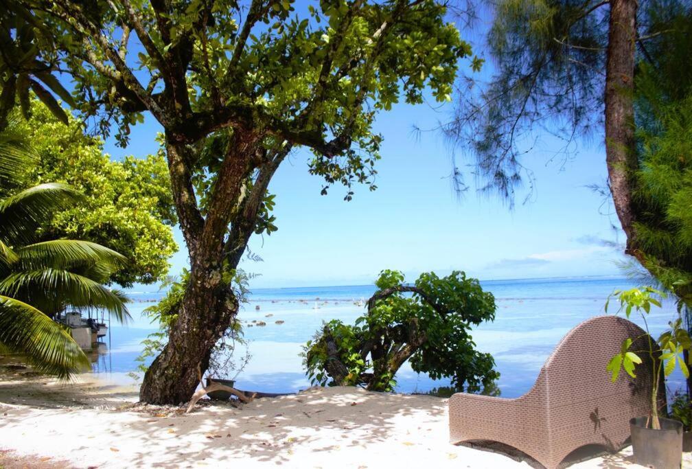 Bungalow Tiarii, Avec Acces Direct A Une Plage Privee Tevaitoa Eksteriør billede